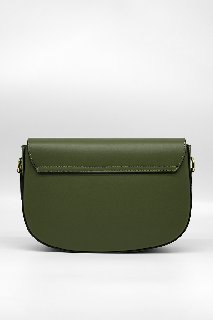 Crossbody-Bag CHLOE aus Leder in khaki