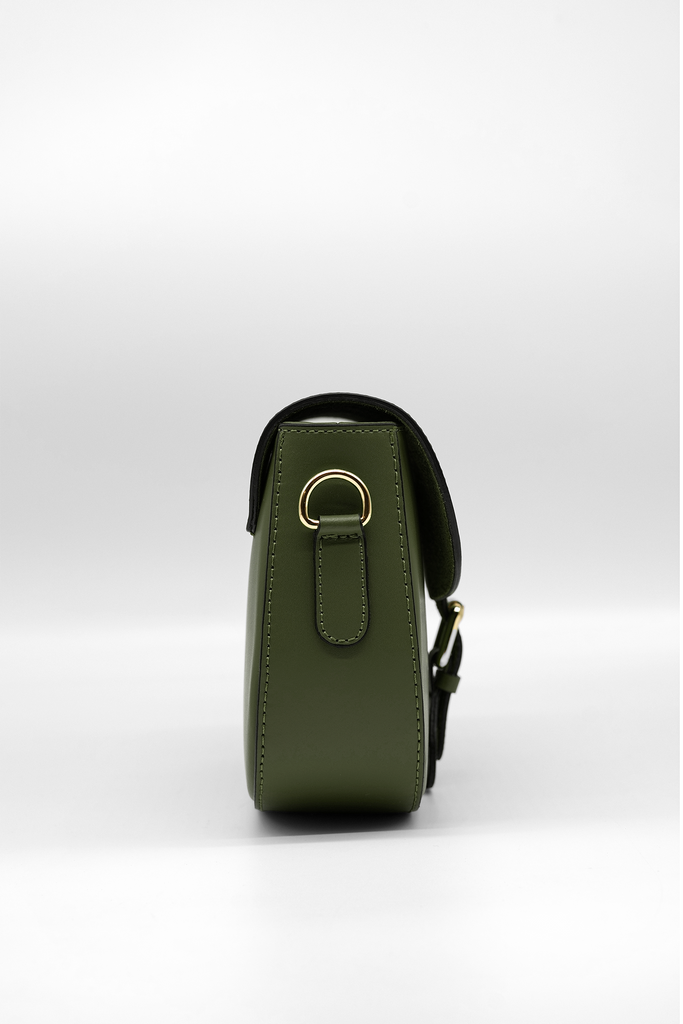 Crossbody-Bag CHLOE aus Leder in khaki
