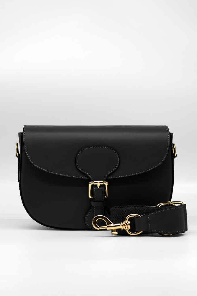 Crossbody-Bag CHLOE aus Leder in schwarz